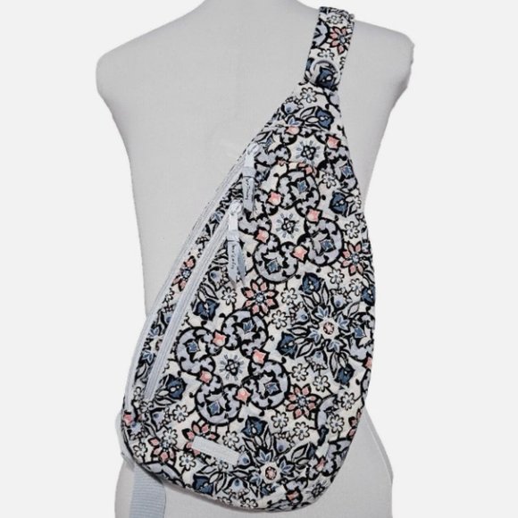 Vera Bradley Lisbon Medallion Essential Sling backpack bag - Picture 3 of 7
